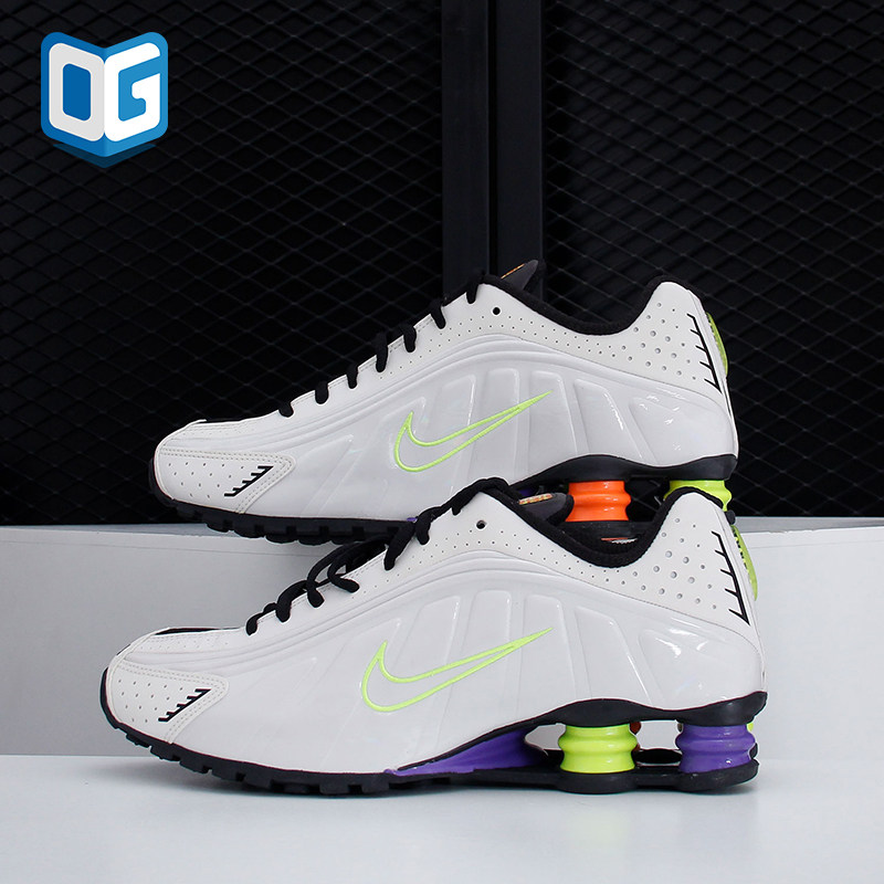 Nike/耐克正品2019新款 SHOX R4 男子运动休闲跑步鞋CI1955-187