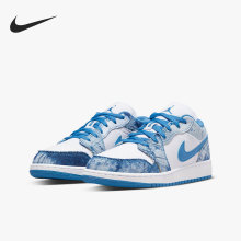 Nike/耐克正品Jordan 1 Low AJ1女子GS大童篮球鞋DM8947-100