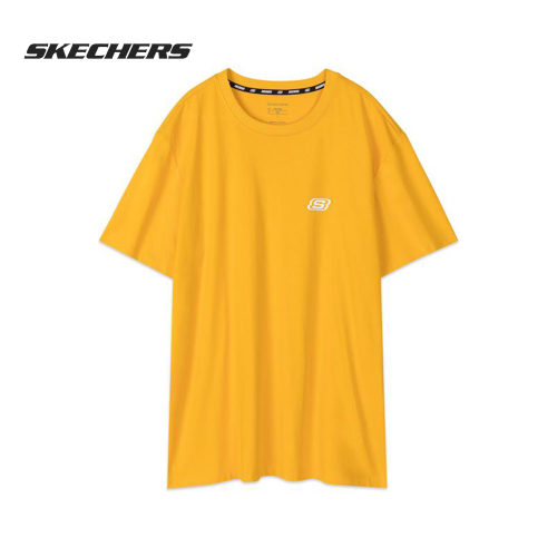 斯凯奇男子正品运动T恤清仓特价P221M018-002K L221M117-002Z