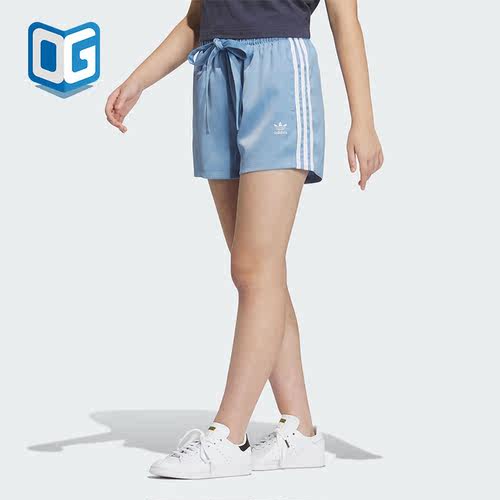阿迪达斯正品三叶草女子运动短裤