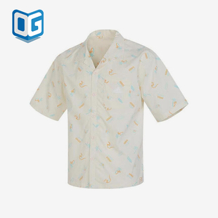 衬衫 Adidas 大童翻领运动休闲短袖 新款 IT1801 阿迪达斯正品