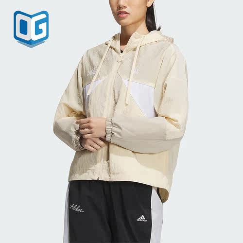 阿迪达斯女子运动休闲外套