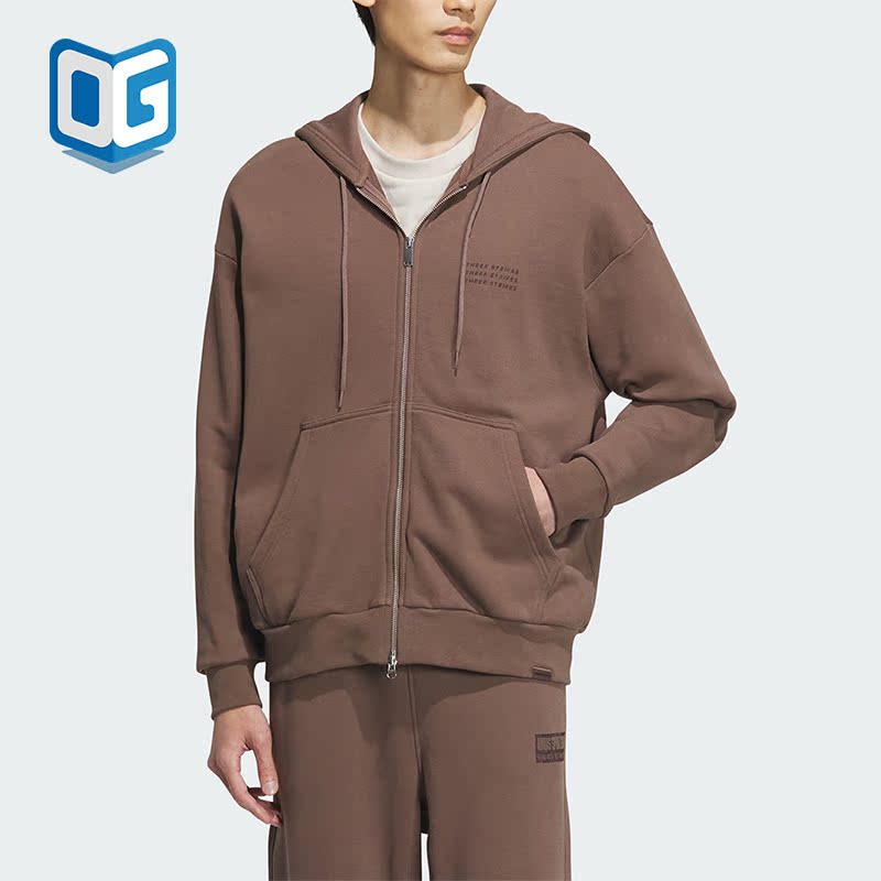 阿迪达斯正品男子休闲外套