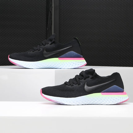 Nike/耐克正品EPIC REACT FLYKNIT 2(GS) 女子运动跑步鞋AQ3243