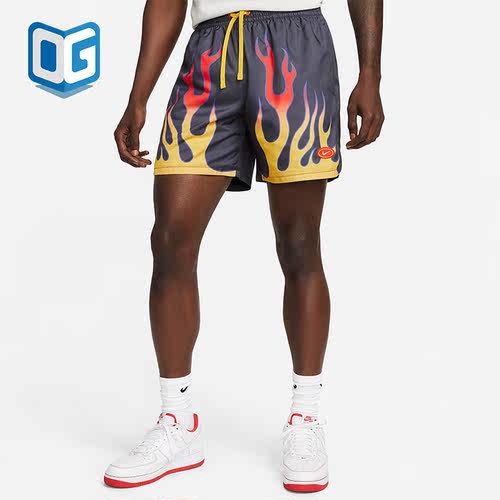 Nike/耐克正品Americana flames休闲男子运动短裤DV9628-010