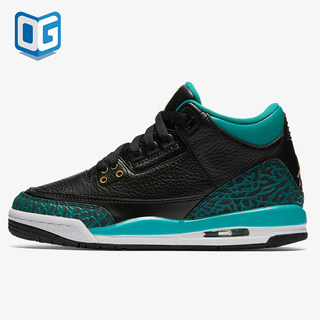 Nike/耐克正品Air Jordan 3 AJ3女子GS大童休闲篮球鞋441140-018