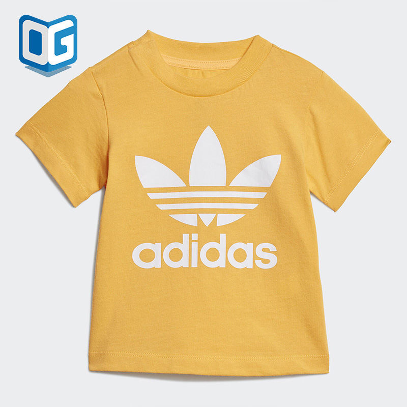 阿迪达斯儿童舒适休闲运动T恤