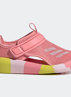 Adidas/阿迪达斯正品2021春球儿童新款透气时尚休闲运动鞋GX5114