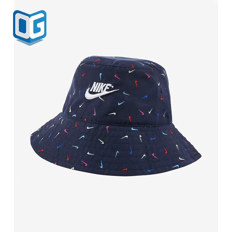 耐克正品儿童运动休闲遮阳渔夫帽