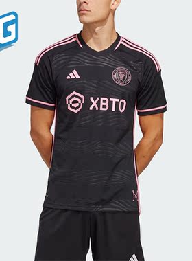Adidas/阿迪达斯正品2023新款男子足球运动圆领短袖T恤JE9700