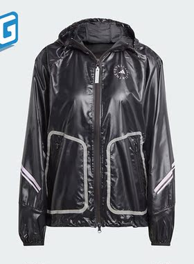 Adidas/阿迪达斯正品新款女子运动透气连帽休闲外套IN5041