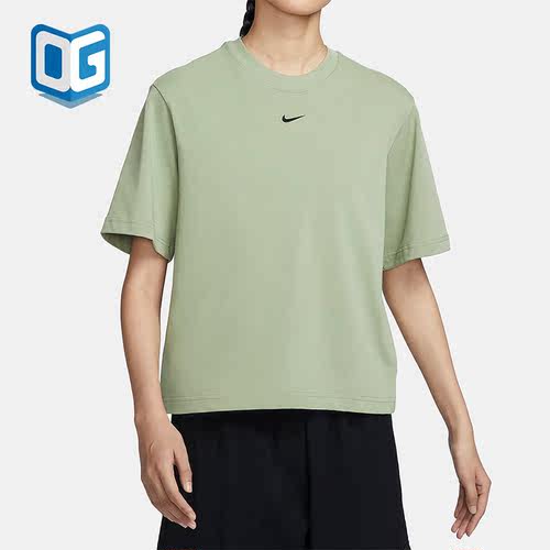 Nike/耐克正品夏季女士圆领透气休闲运动短袖T恤DD1238-387