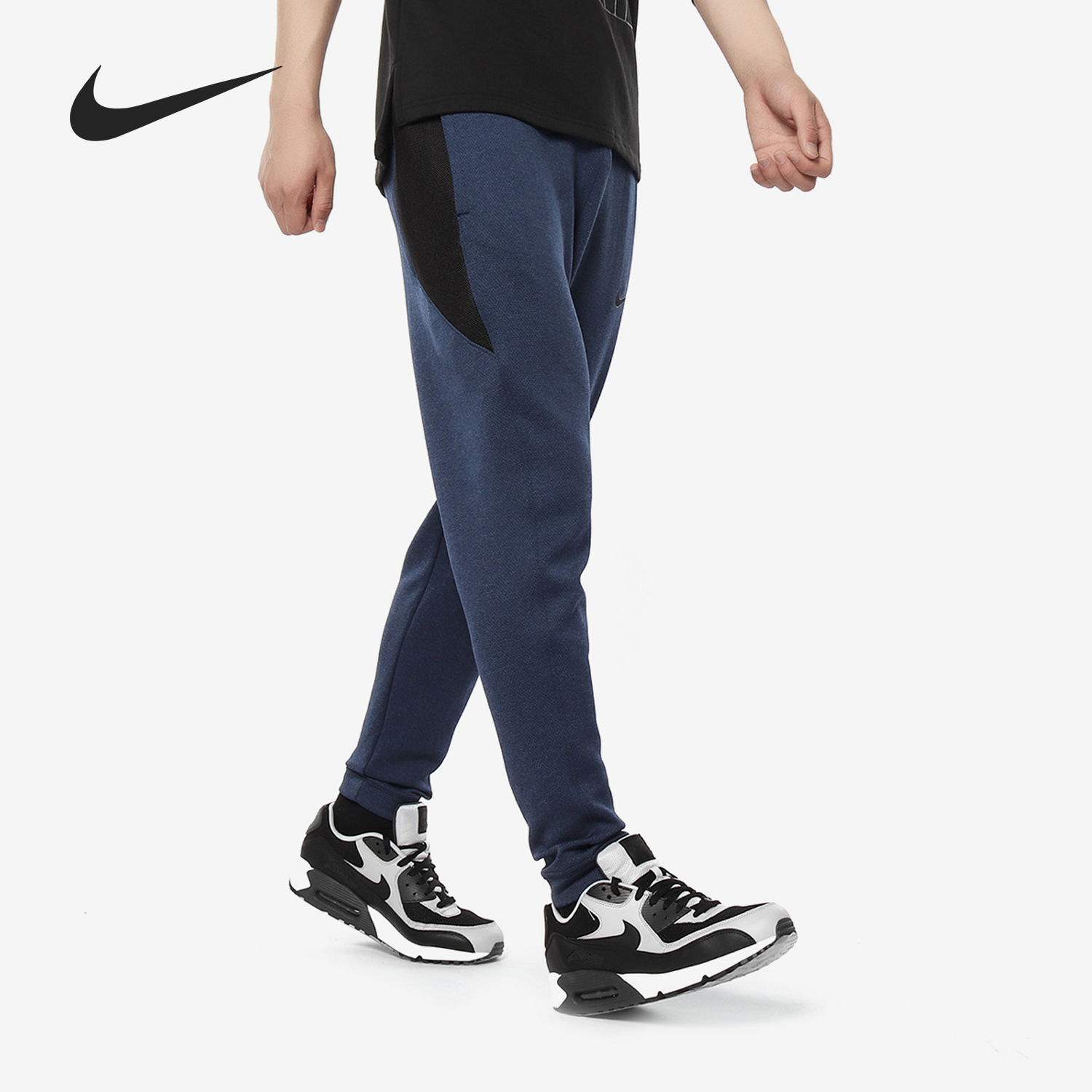 Nike/耐克正品 THERMA 百搭 SHOWTIME男子运动篮球长裤AJ0995-010