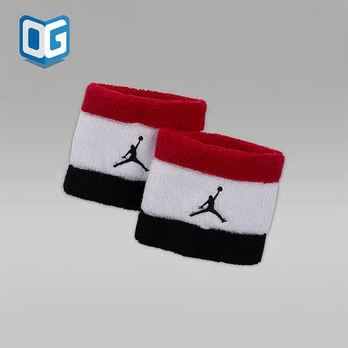 Nike/耐克正品Jordan 男女运动训练毛圈护腕一对装DV4207-624