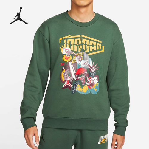 Nike耐克正品男运动卫衣套头衫