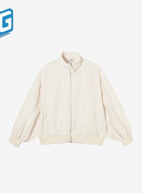 正品时尚运动休闲专柜新款女士梭织宽松立领夹克外套628392-87