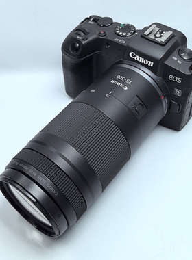 佳能 RF75-300mm F4-5.6远摄变焦微单镜头演唱会体育打鸟长焦镜头