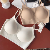 惠芝欣20616全固定杯粉底液美背内衣女无痕裸感聚拢防走光U背抹胸