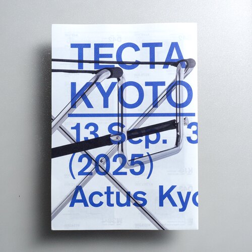 TECTA包豪斯与名作家具展ACTUS京都2025日本原版展览大海报DM