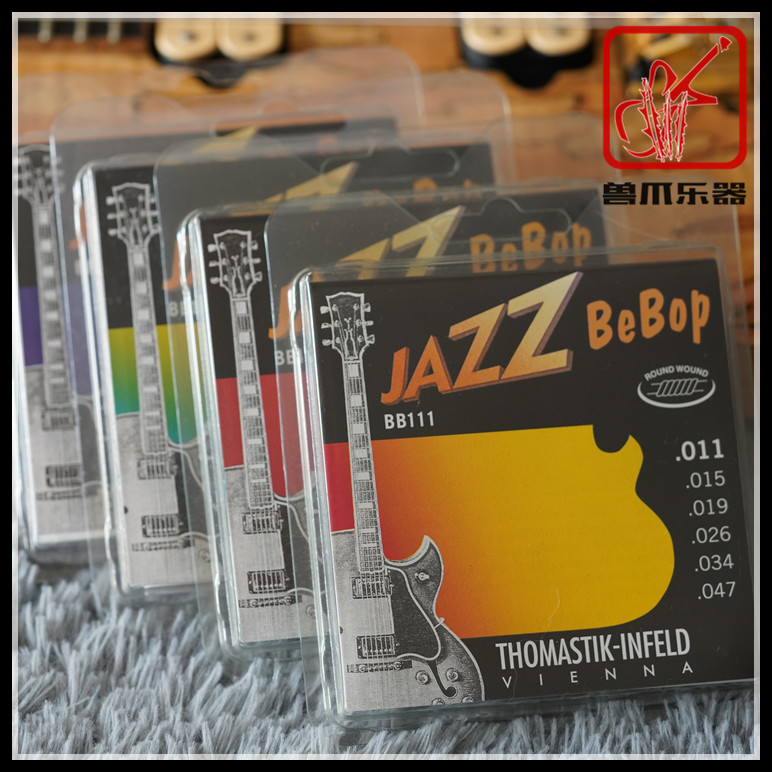 Thomtik-Infeld Jzz wing BeBop J/BB平卷圆卷爵士吉他琴弦