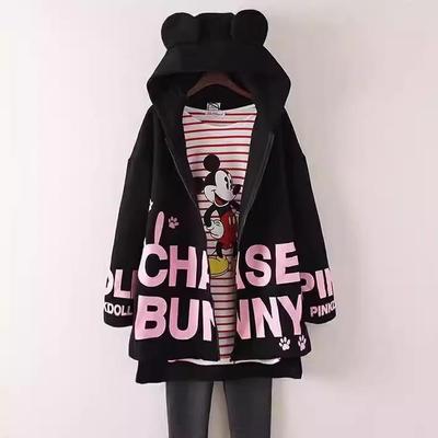 孕妇秋冬装大码加绒加厚卫衣