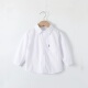 春秋儿童男孩白衬衣小学生校服中大童演出服 男童白衬衫 100%棉