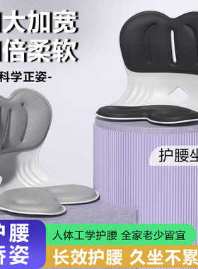 【618特惠】昌峰旗舰版-加高加大-人体护腰坐姿椅办公久坐腰靠