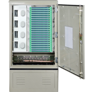 联相星科288芯光交箱盒式分光款室外落地防水路边机柜SC光缆交接箱FC光纤熔接箱CATV联通移动电信广电