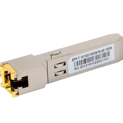 千兆光模块电口RJ45光电转换光纤模块适用于华为H3C思科GLC-T SFP-T华三1000M交换机路由器网络接口模块100米