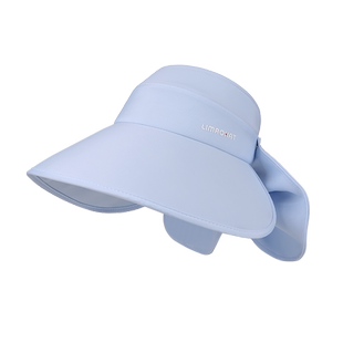 环绕式空顶帽大檐夏季遮阳防紫外线扎马尾太阳帽出游户外帽子女款