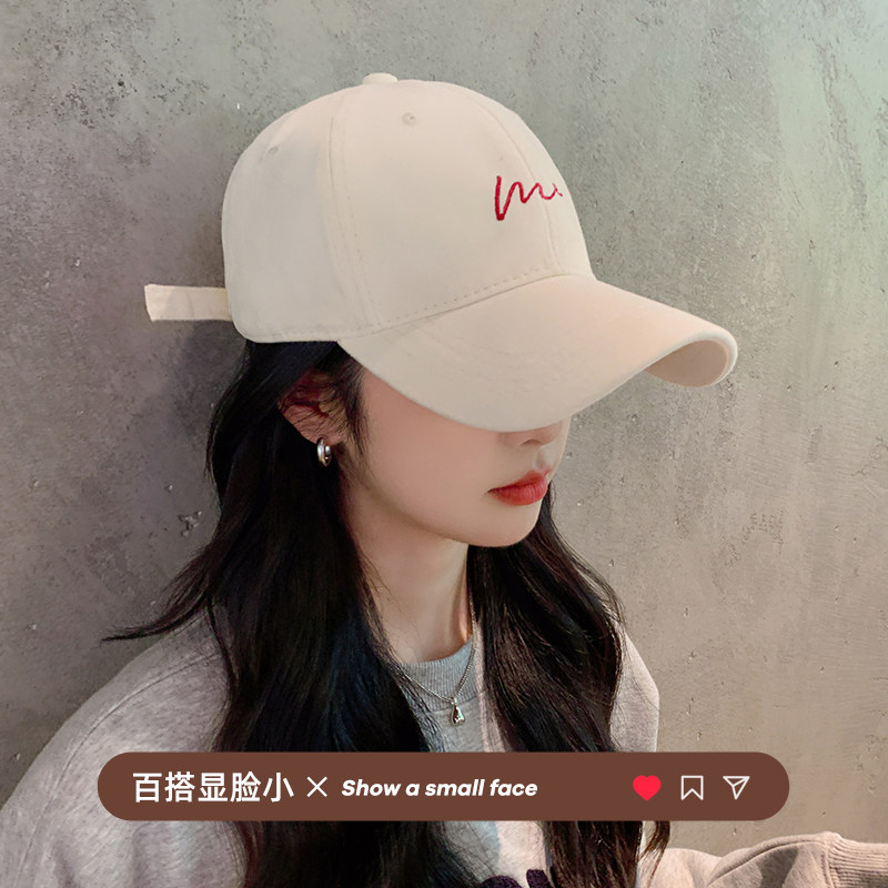 鸭舌帽女2023新款韩版加大加深图片