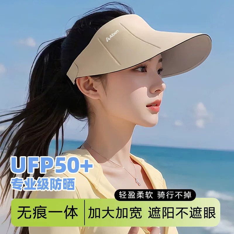 双面戴[骑车不翻]防紫外线空顶图片