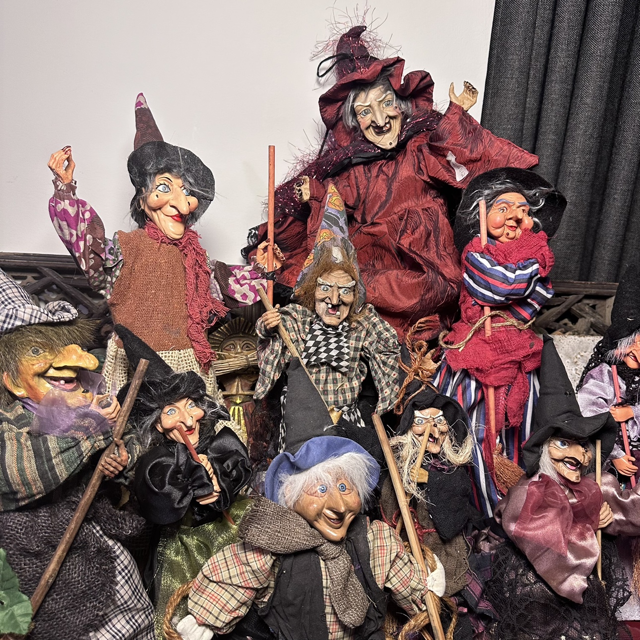 中古女巫摆台皮耶罗陶瓷娃娃