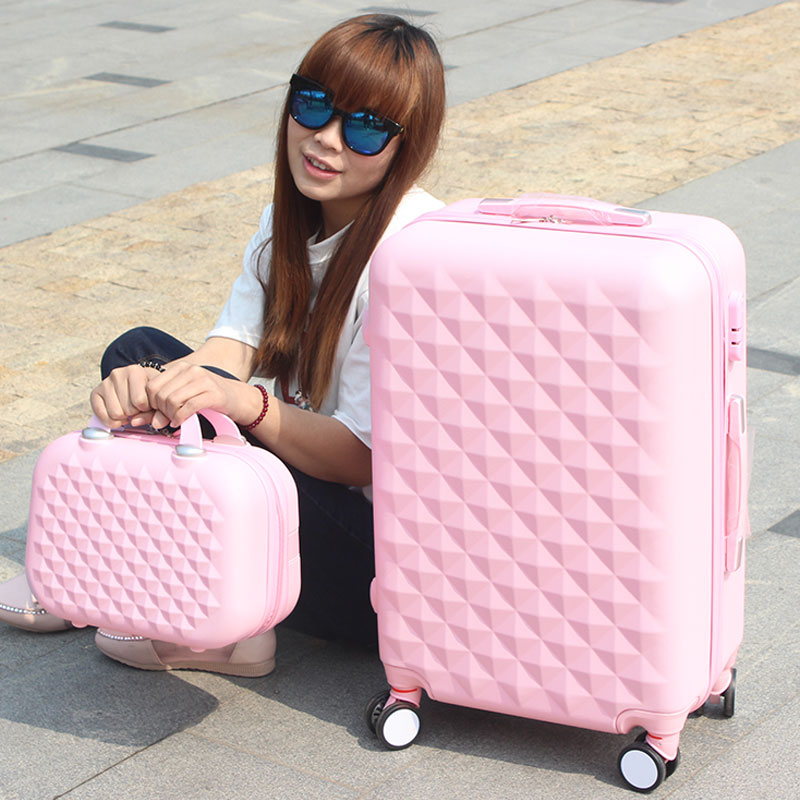 Cute password box trolley box mother box caster suitcase 20 inch 22 inch 24 inch suitcase men and women suitcase