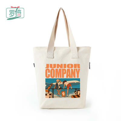 Korean version of college students' class literary canvas bag female summer shoulder bag diagonal bag handbag large-capacity ins wind
