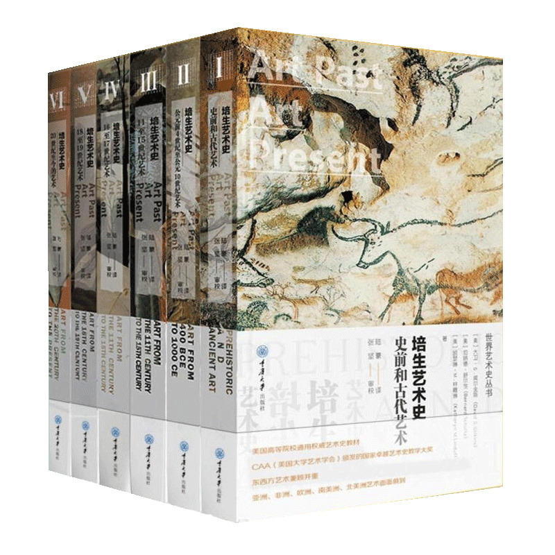 顾爷小顾书柜 培生艺术史全套6册 美国高校通用艺术史教材 美术简史 西方外国美术史 外国工艺美术史 构图的艺术世界艺术史