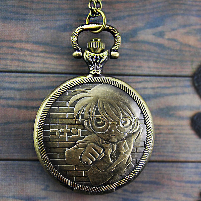 怀表男学生考试用复古翻盖机械儿童老人大数字电子静音便携式挂表