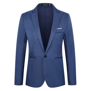 时尚修身休闲西服外套男一粒扣小西装男3D图外贸可做107-Xo8-p22图片