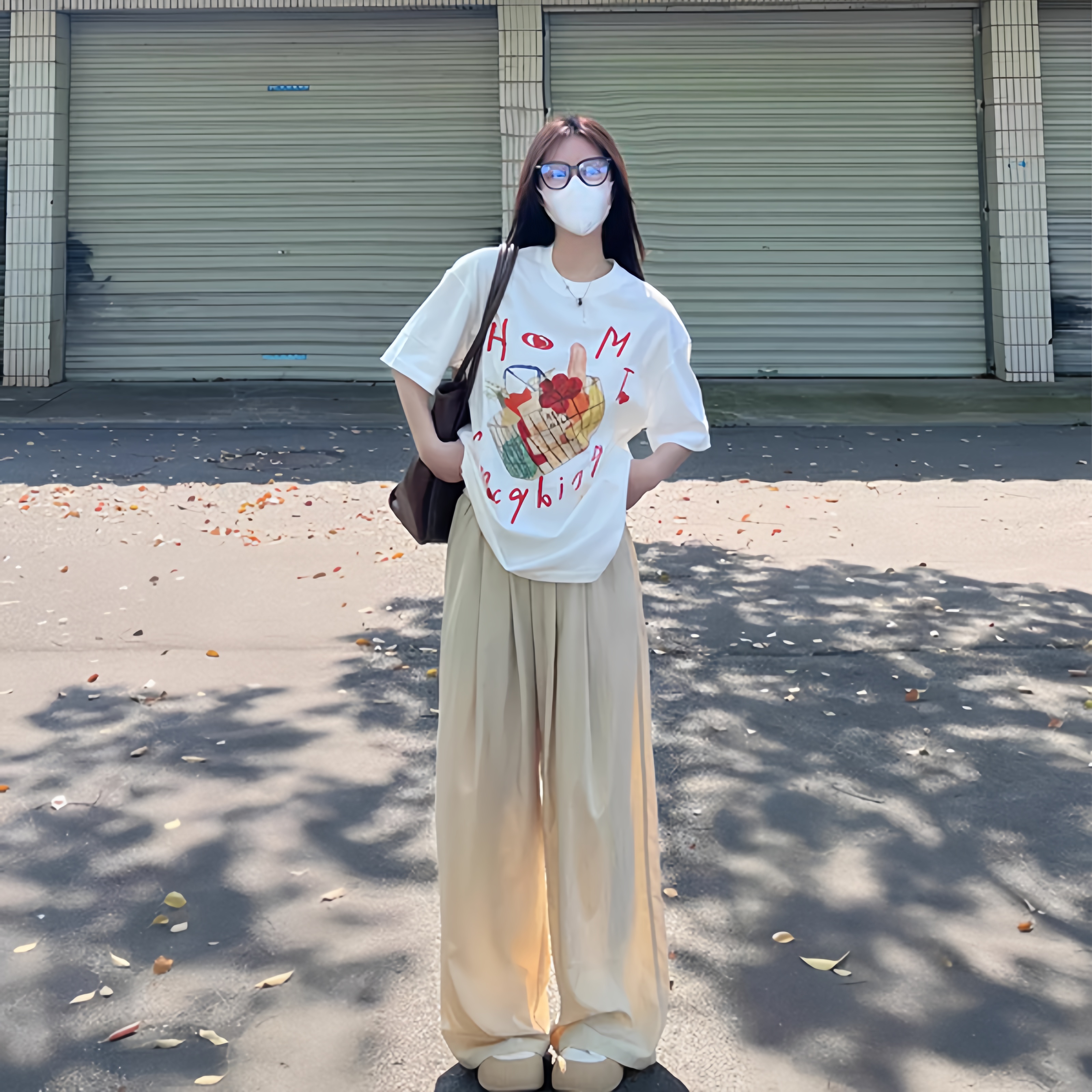一整套ootd穿搭减龄夏季