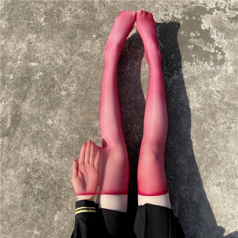 纯欲白丝油光丝袜女过膝长筒马油光滑反光黑丝性感情调超薄大腿袜,女士内衣/男士内衣/家居服,长筒袜,淘宝优惠券,粉丝福利购,淘宝优惠卷