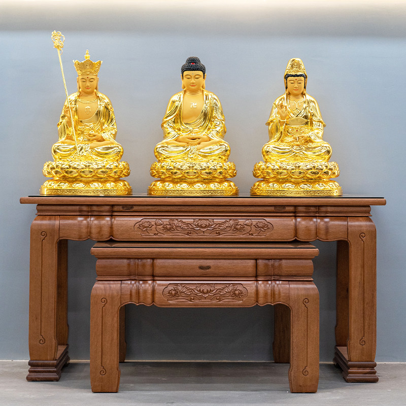 中堂桌子花梨实木供桌佛台家用寺庙大型神台农村客厅堂屋中式佛桌