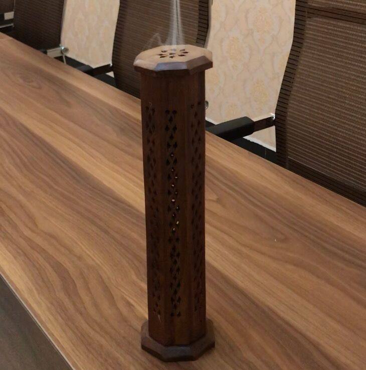 印度进口镂空木香塔(竖式)