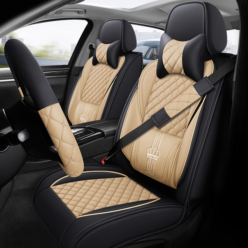 四季通用汽车坐垫奔驰C180L C200L E260L GLK300夏季冰丝全包座套