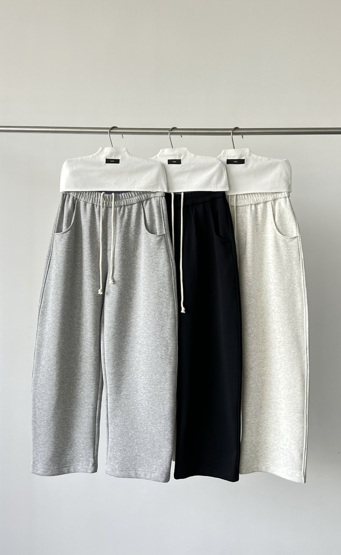 REREBO立体剪裁重磅针织加绒休闲运动裤男灰色弯刀裤棉感软糯卫裤,男装,卫裤,淘宝优惠券,粉丝福利购,淘宝优惠卷