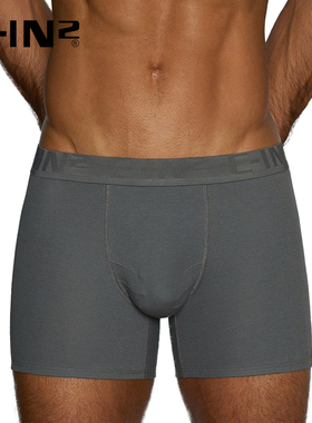 C-IN2新品内裤男棉氨纶弹力运动吸汗U凸低腰性感平角裤2934RT