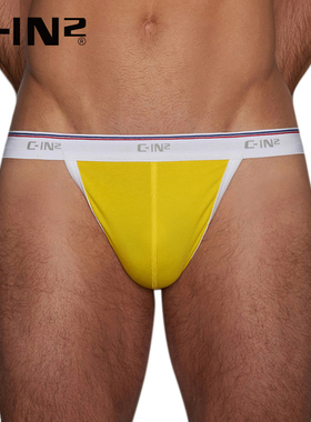 C-IN2新品男士内裤丁字裤男棉质U凸露臀低腰性感单丁裤 6602AS