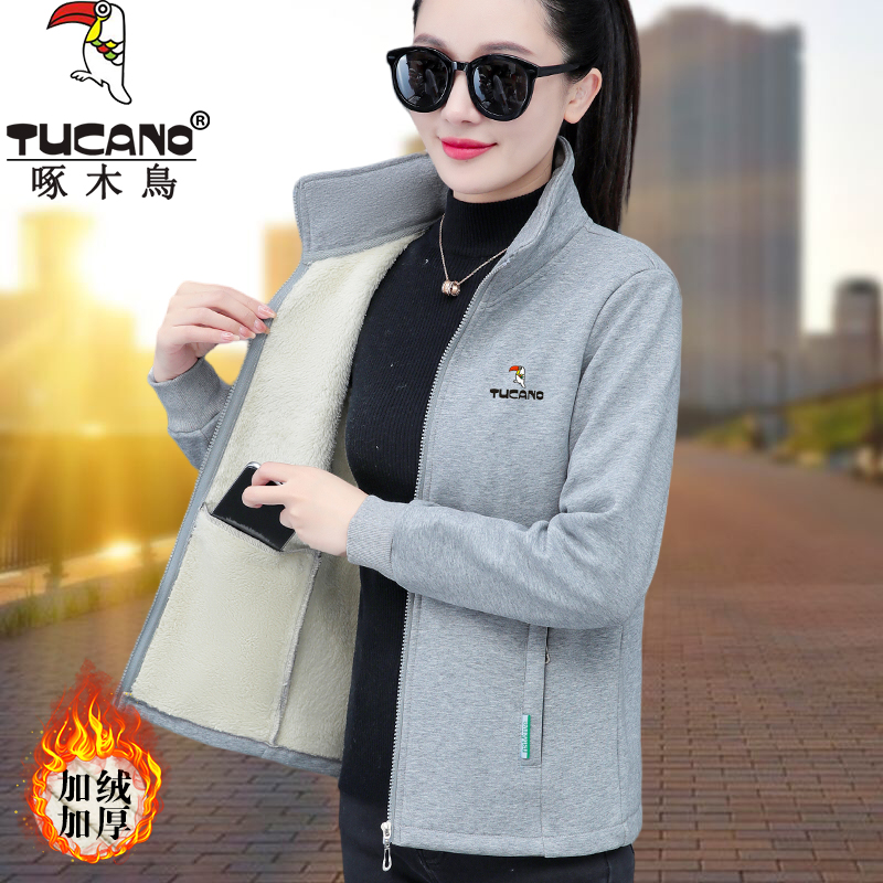 啄木鸟韩版短款棉短外套