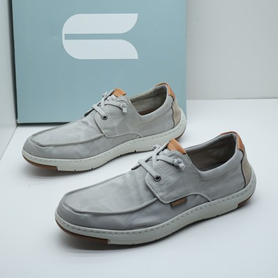 comedy/康莉撤柜断码秋季丝绸圆头平底男士休闲运动鞋时尚小白鞋