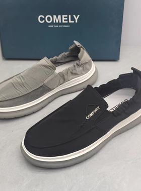 comedy/康莉撤柜断码秋季丝绸圆头厚底男士休闲运动鞋时尚休闲鞋