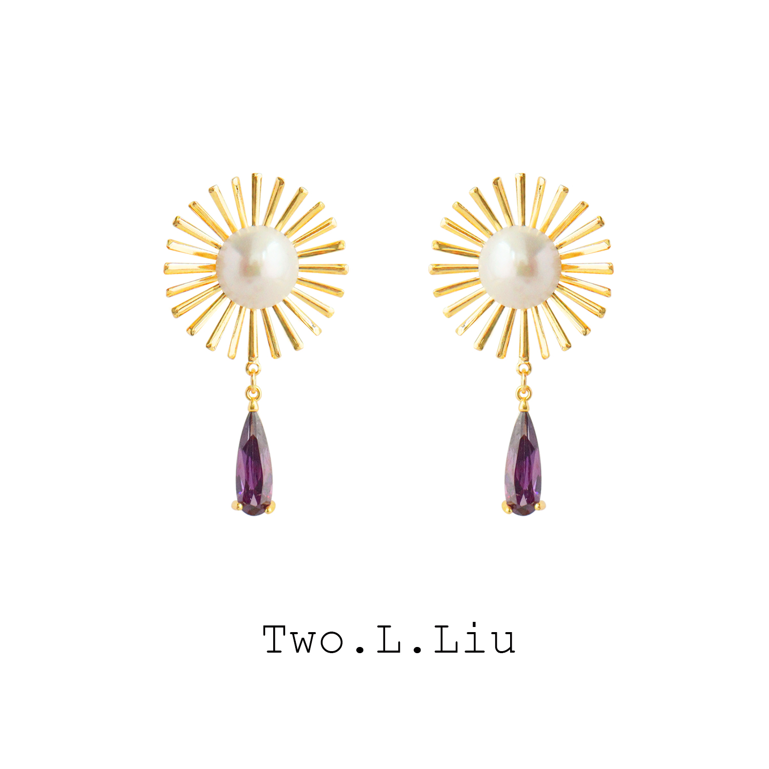 耳饰锆石天然珍珠气质高级感女